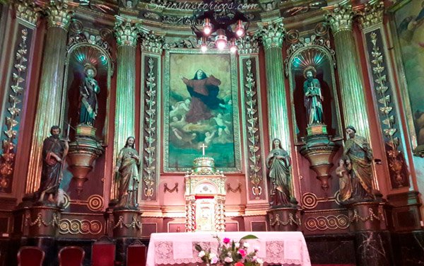 iglesia de bera interior