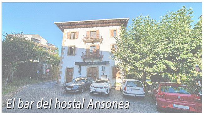 bar del hostal ansonea - pinchos y bokatas en vera de bidasoa